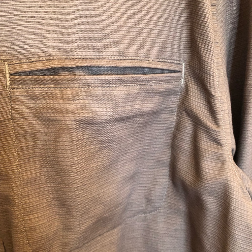 Kenneth Cole Reaction Button Down Gray Shirt XL - Picture 5 of 8